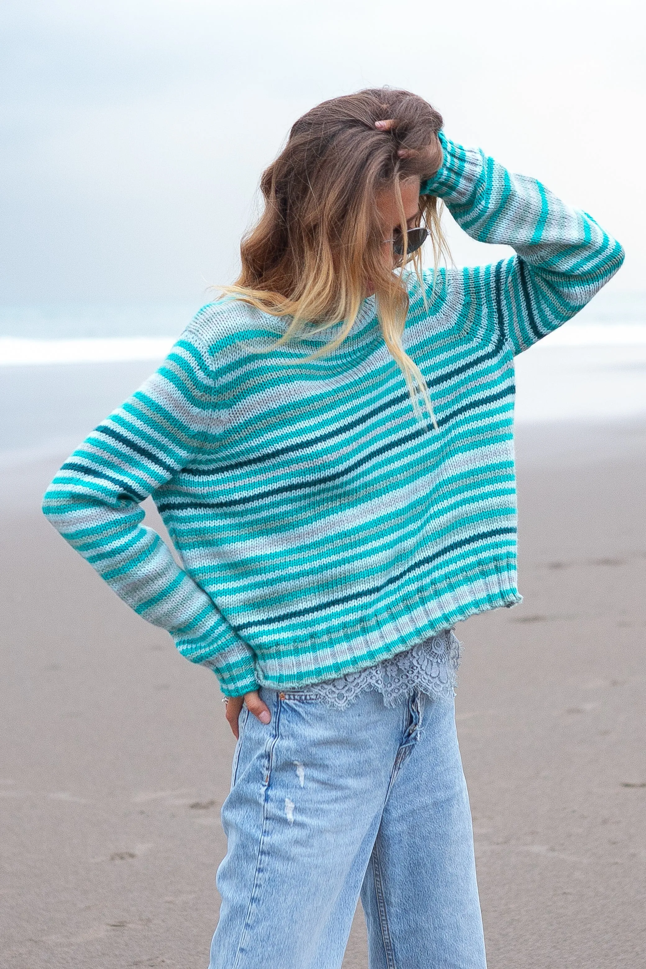 PRUE STRIPE CREW