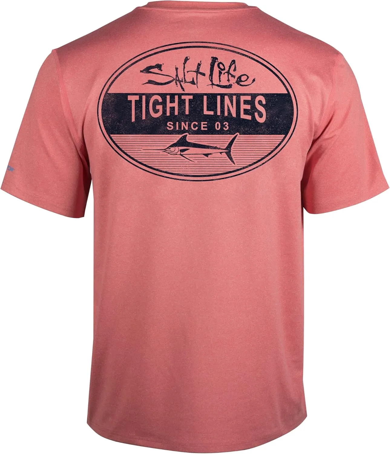 Salt Life Men's Tight Lines Short Sleeve Performance Shirt