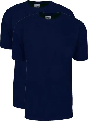 Shaka Wear Men's T Shirt  2 Pack 7 oz Max Heavyweight Cotton Short Sleeve Crewneck Tee Top Tshirts Regular Big Size S-7XL