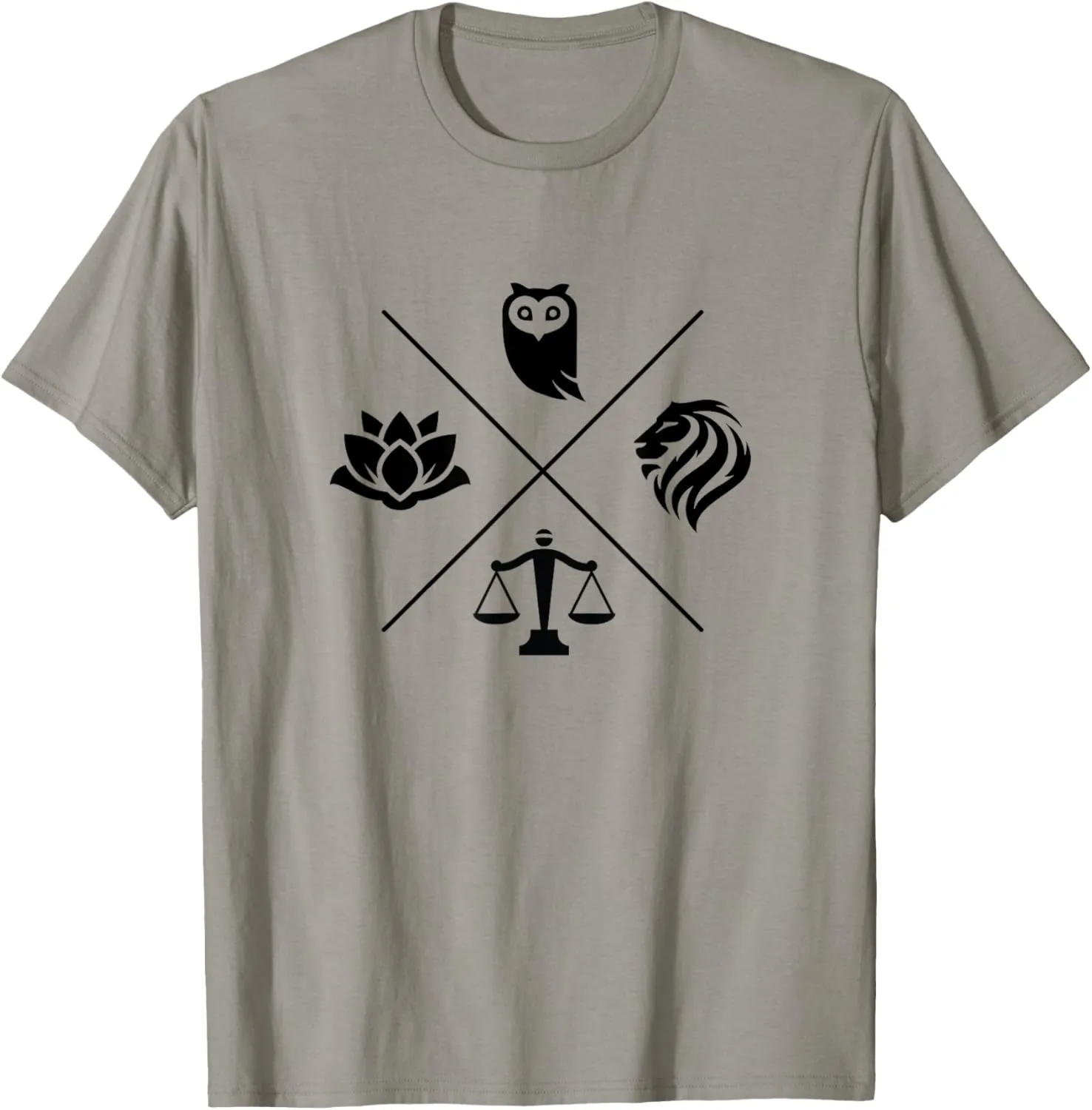 Stoic Virtues Wisdom Temperance Justice Courage Stoicism T-Shirt