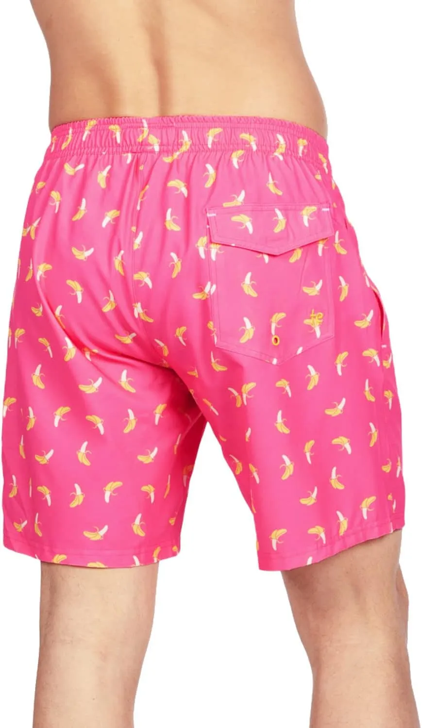 Tipsy Elves Men's Swim Trunks 7 Inch Inseam Classic Fit with Mesh Liner - Quick-Dry Funny Swimwear Bathing Suit
