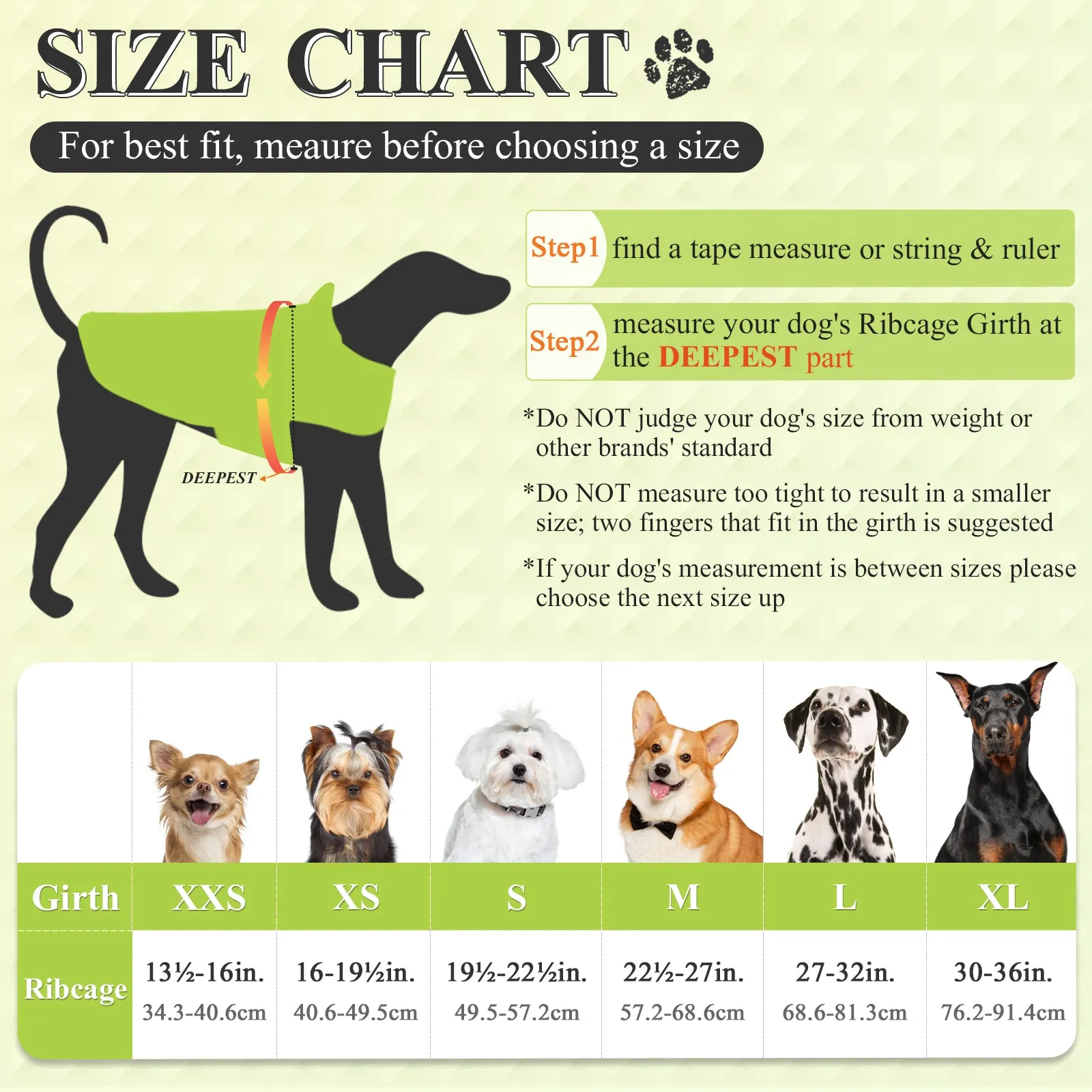 VIVAGLORY new Dog Safety Vests, Reflective Dog Wind Breaker Jackets, Water-Resistant & Lightweight Coats