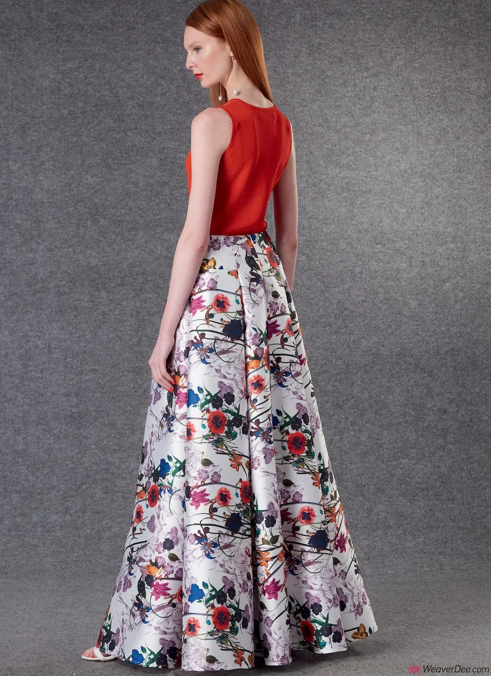 Vogue Pattern V1813 Misses' Skirts