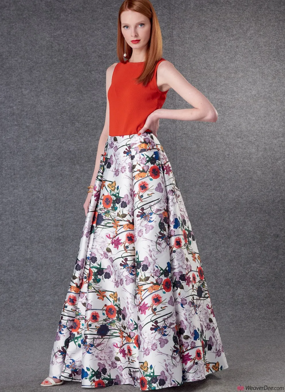 Vogue Pattern V1813 Misses' Skirts