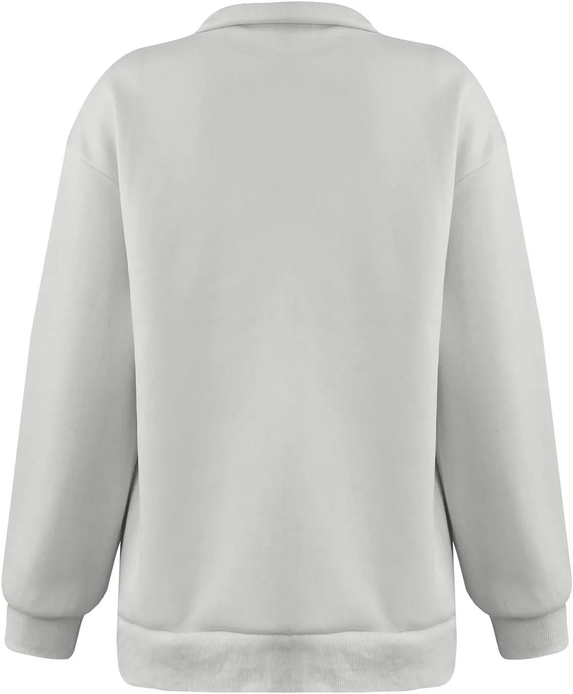 Womens Half Zip Pullover Oversized Sweatshirts Hoodies Fall Fashion Outfits 2024 Y2k Clothes