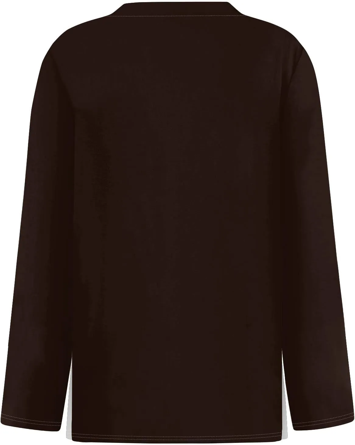 Women's Long Sleeve Tops 2024 Fall Dressy Casual Blouses Crewneck Oversized Tunic Shirts Striped