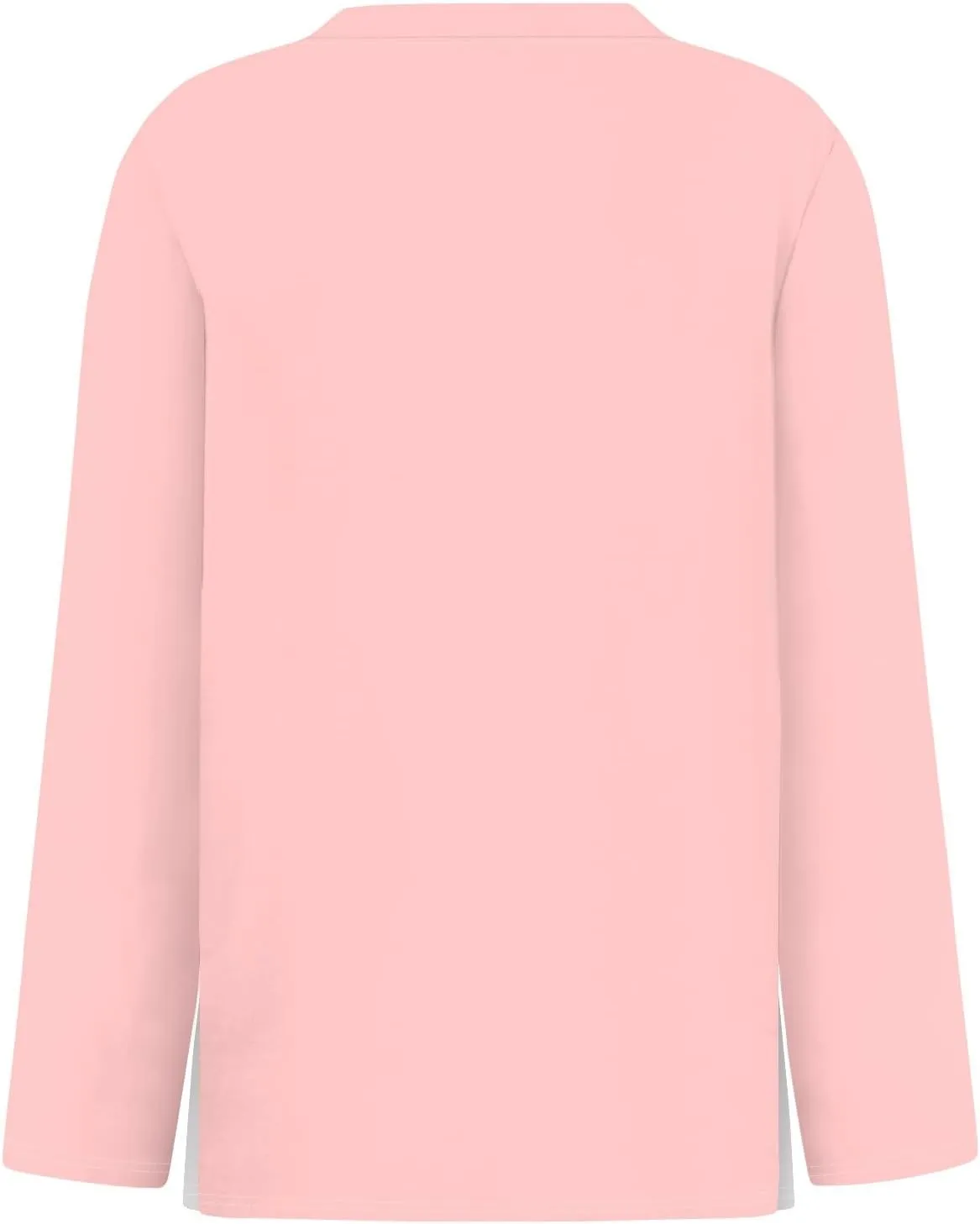 Women's Long Sleeve Tops 2024 Fall Dressy Casual Blouses Crewneck Oversized Tunic Shirts Striped