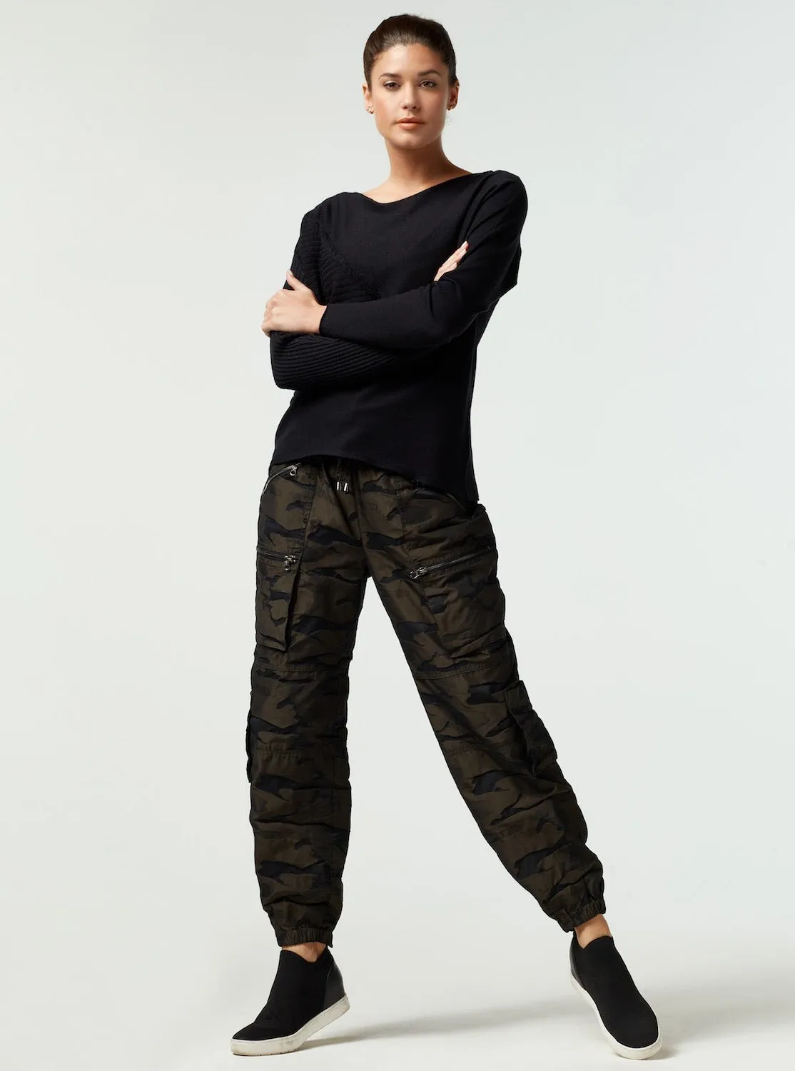 Yolo Pullover Sweater - Black