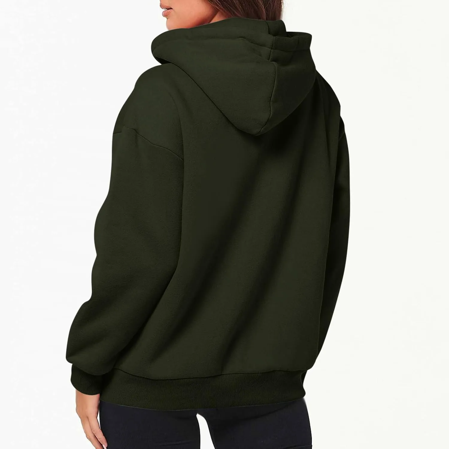 Zip Up Hoodies Women 2023 Fall Fashion Oversized Sweatshirt Y2k Sweaters Pullover Cute Teen Girl Jacket Trendy Winter Clothes