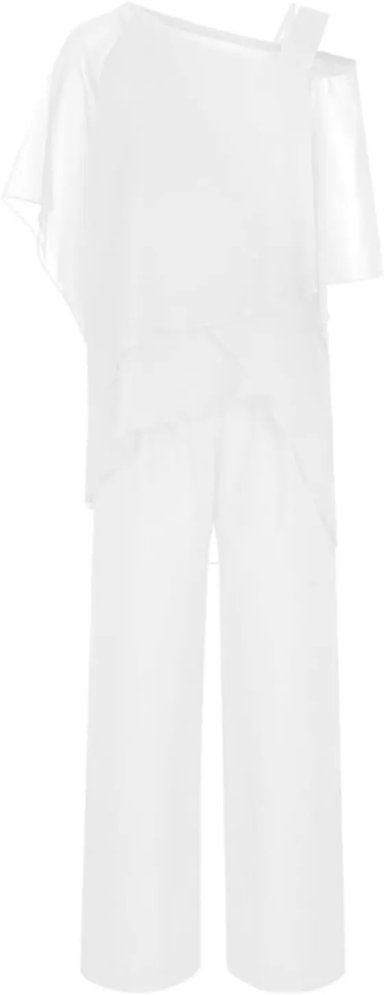 ZOCANIA Formal Pants Suits for Women Wedding Guest Evening Party, Elegant 2 Piece Pants Suit Formal Outfits