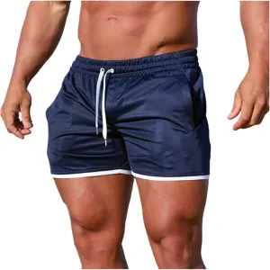ZYXTIM Mens 5 Inch Shorts Gym Workout Shorts Oversize Elastic Waist Quick Dry Lightweight Athletic Shorts with Pockets M-4XL